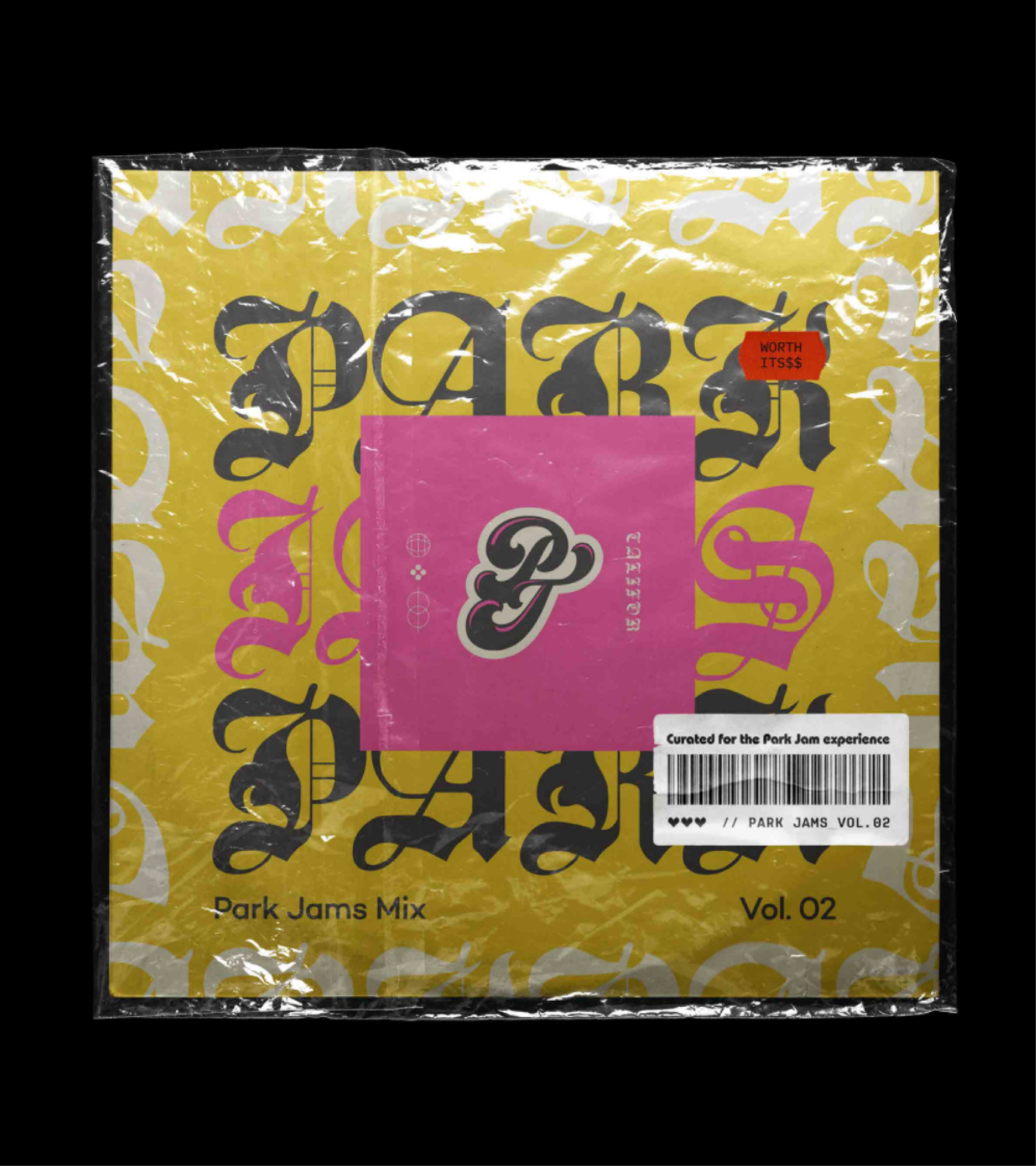 Park Jams vinyl record cover